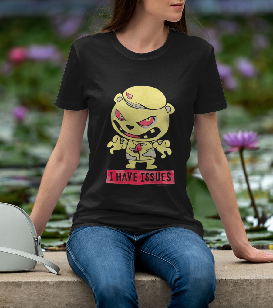 Flippy Series Happy Tree Friend I Have Issues T-Shirt