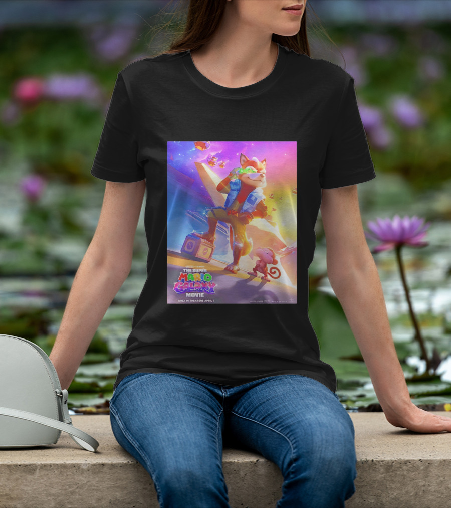 The Super Mario Galaxy Movie Featuring Fox McCloud Teaser T-Shirt