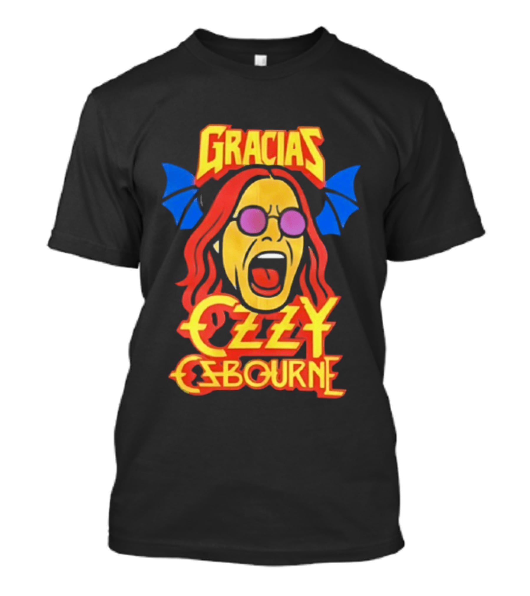 Gracias Ozzy Osbourne Colorful T-Shirt