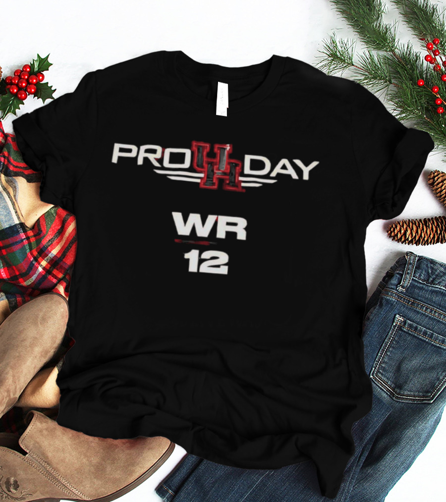 Houston Cougars Pro Day WR 12 T-Shirt