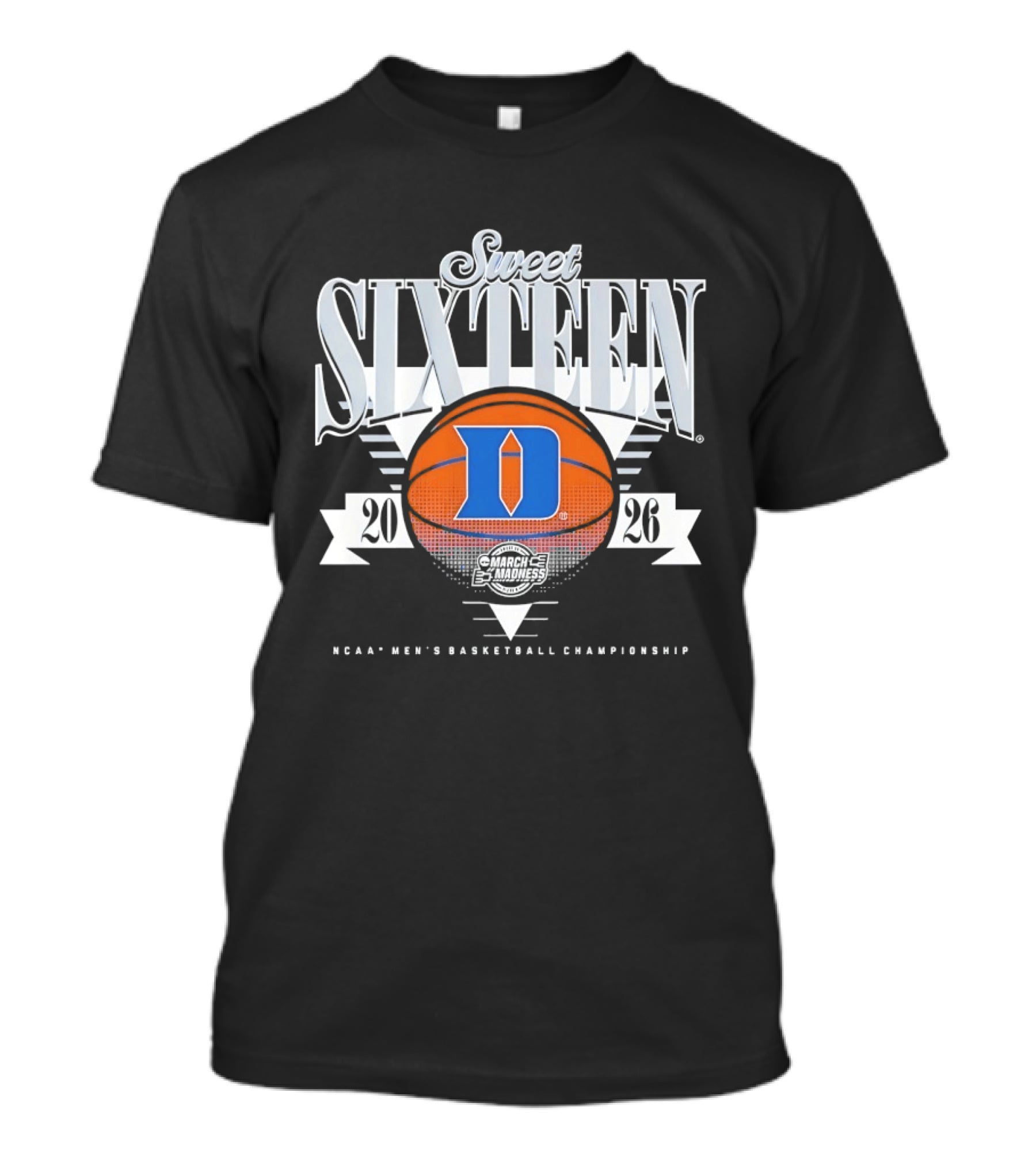 Duke Blue Devils 2026 Sweet Sixteen NCAA Men's Basketball Championship T-Shirt