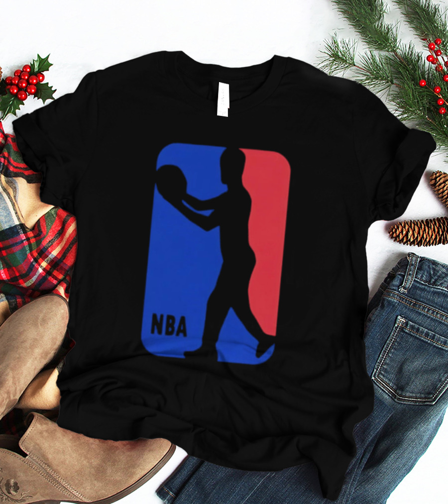 NBA Basketball Player Blue Red T-Shirt