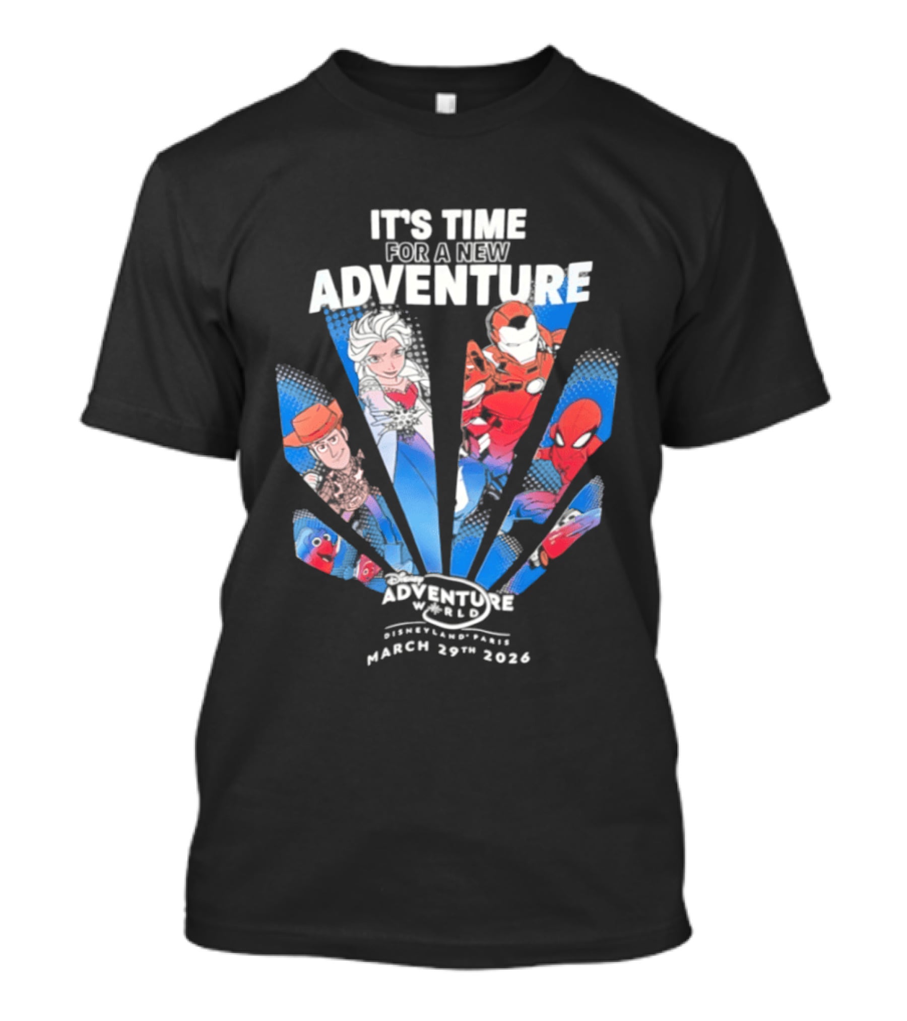 It's Time For A New Adventure At Disney March 29th 2026 T-Shirt