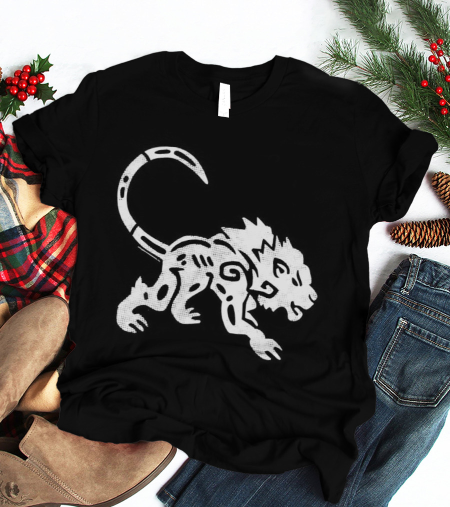 Wizard101 Hidden Temple Jaguars Embroidered White Jaguar T-Shirt