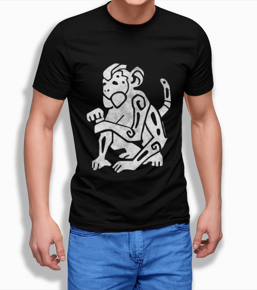 Wizard101 Hidden Temple Monkeys Tribal Motif T-Shirt