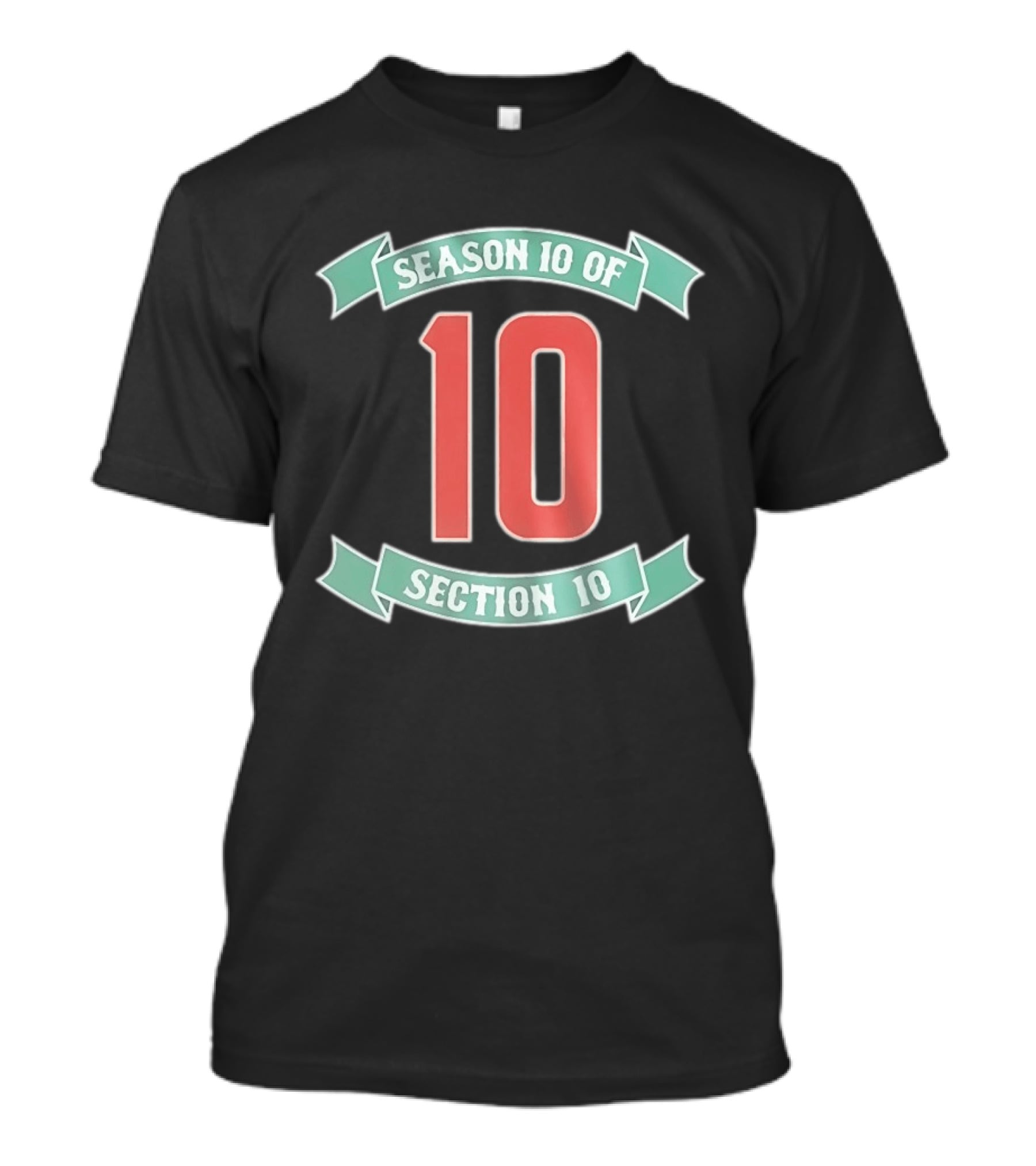 Season 10 Of Section 10 Retro Banner T-Shirt