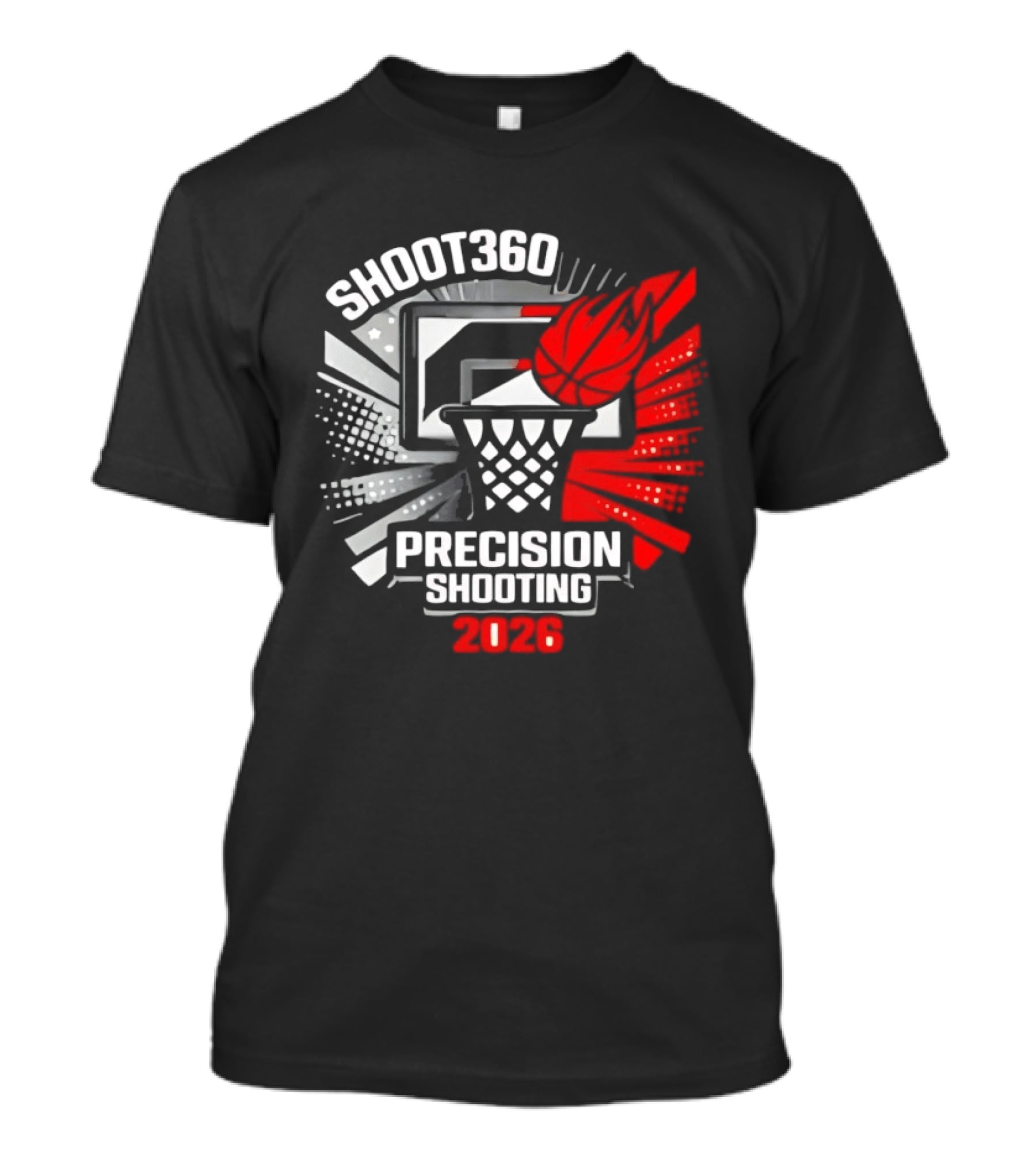 Shoot360 Precision Shooting Basketball 2026 T-Shirt