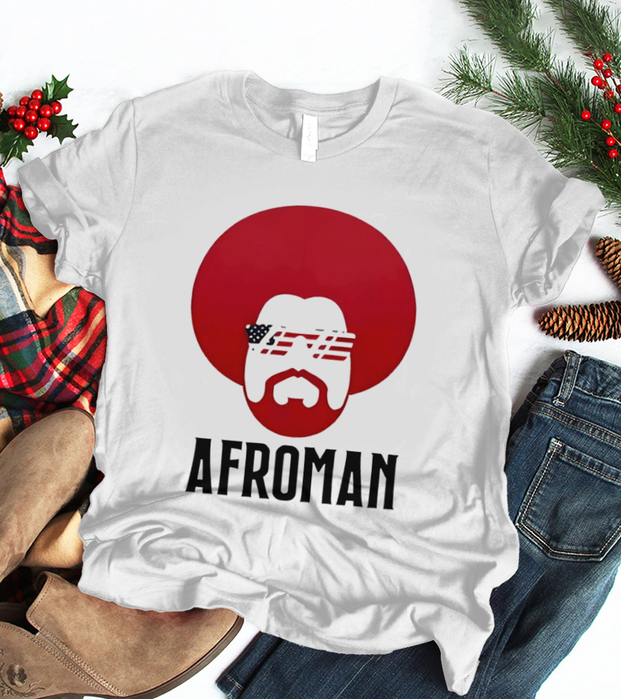 Afroman Justice For Lemon Pound Cake Red Afro Sunglasses T-Shirt