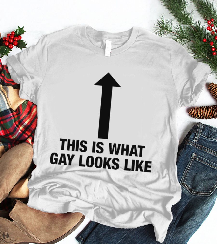 This Is What Gay Looks Like Arrow Symbol Pride T-Shirt