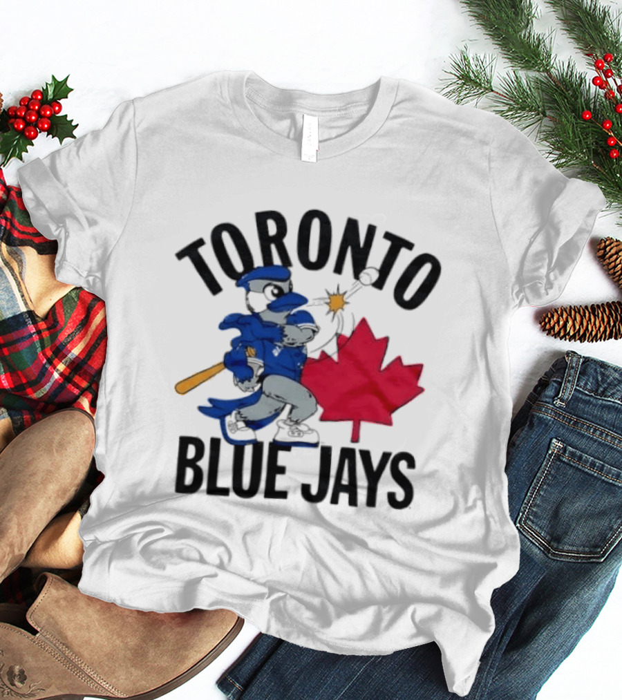 Toronto Blue Jays Baseball Maple Leaf T-Shirt