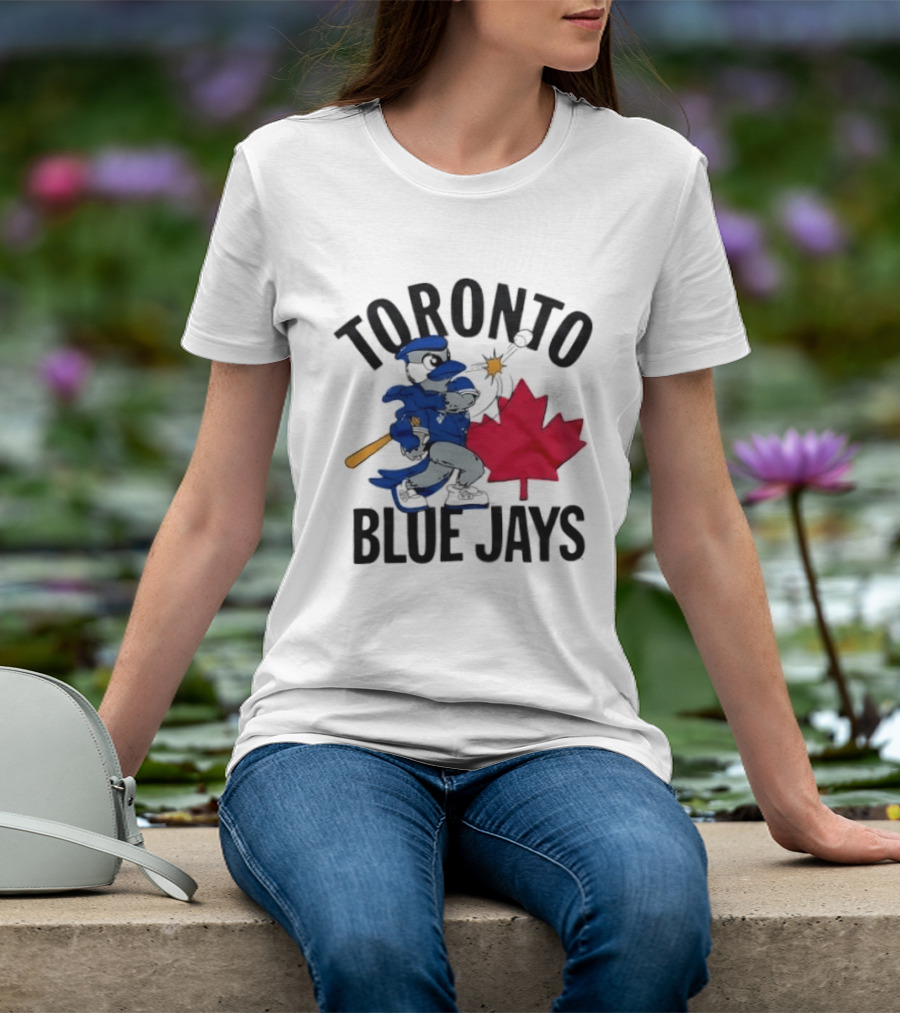 Toronto Blue Jays Baseball Maple Leaf T-Shirt