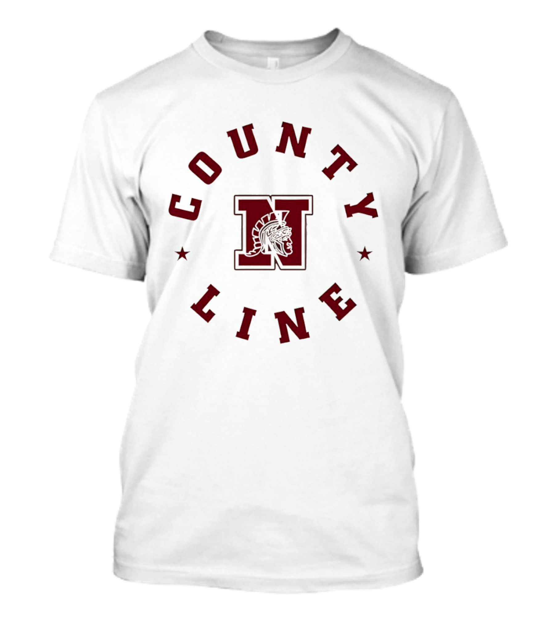 Westerville North Warriors Basketball Final Four County Line N Trojans T-Shirt