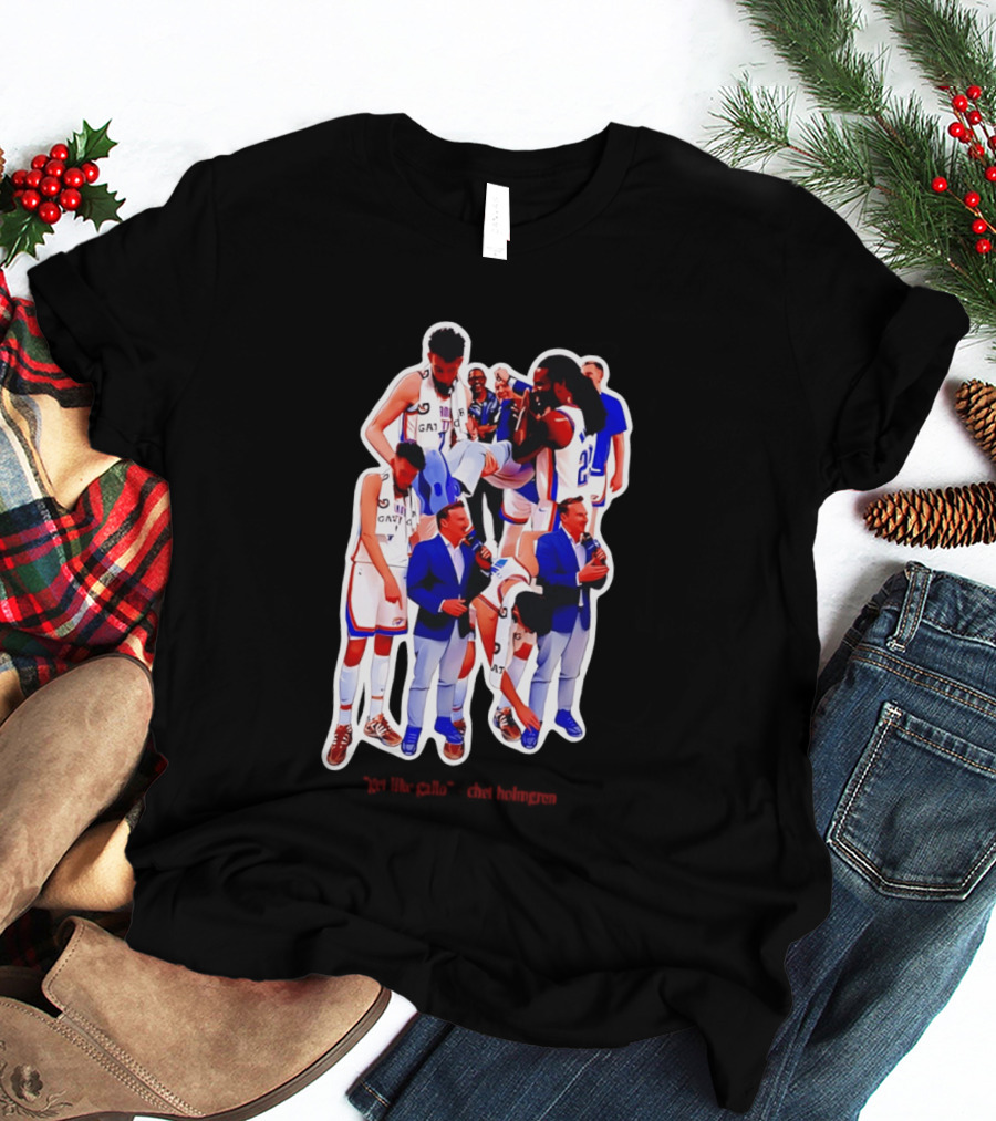 Get Like Gallo Chet Holmgren Thunder 23 Basketball Team Homage T-Shirt