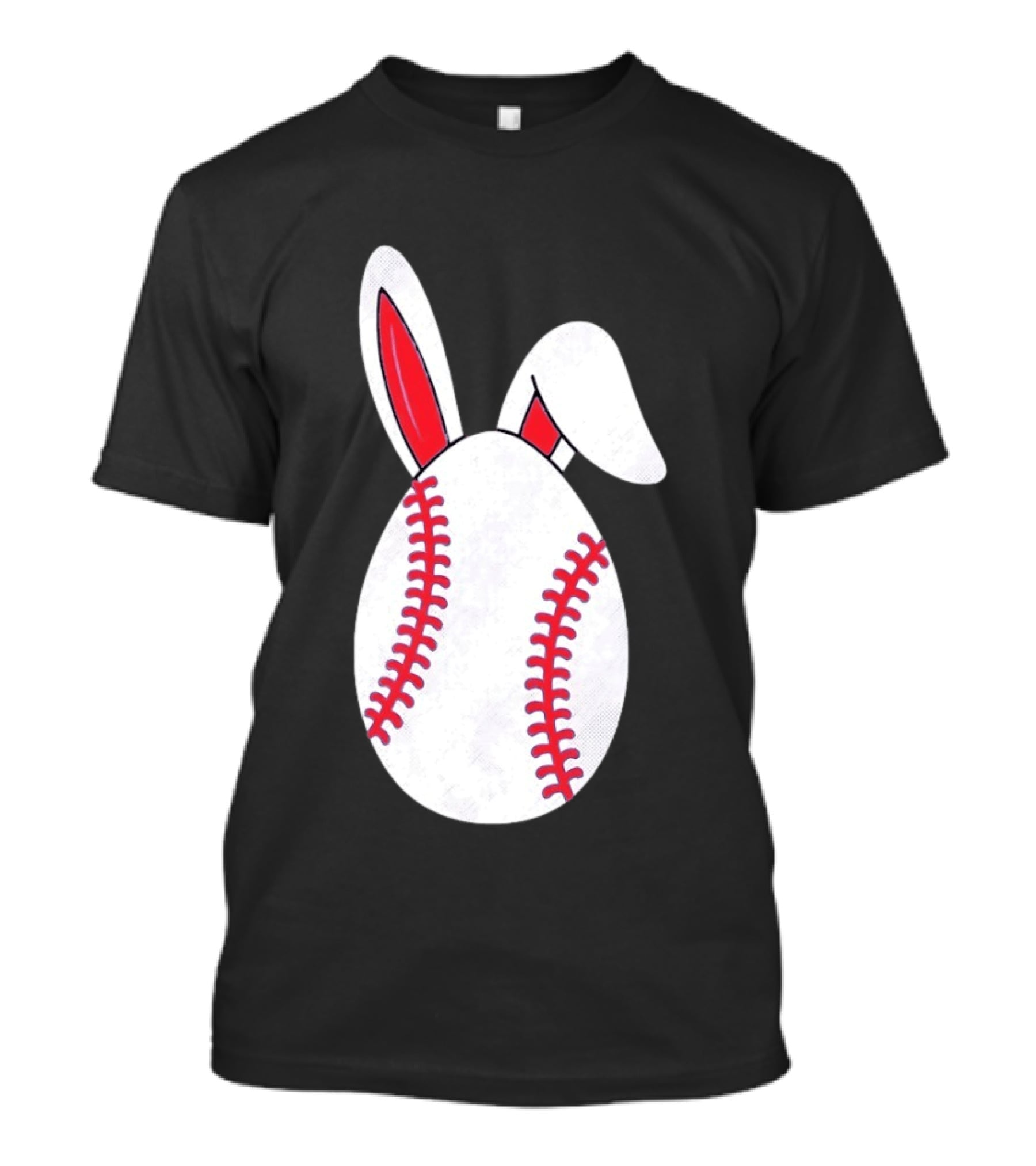 Happy Easter Bunny Ears Baseball Egg T-Shirt