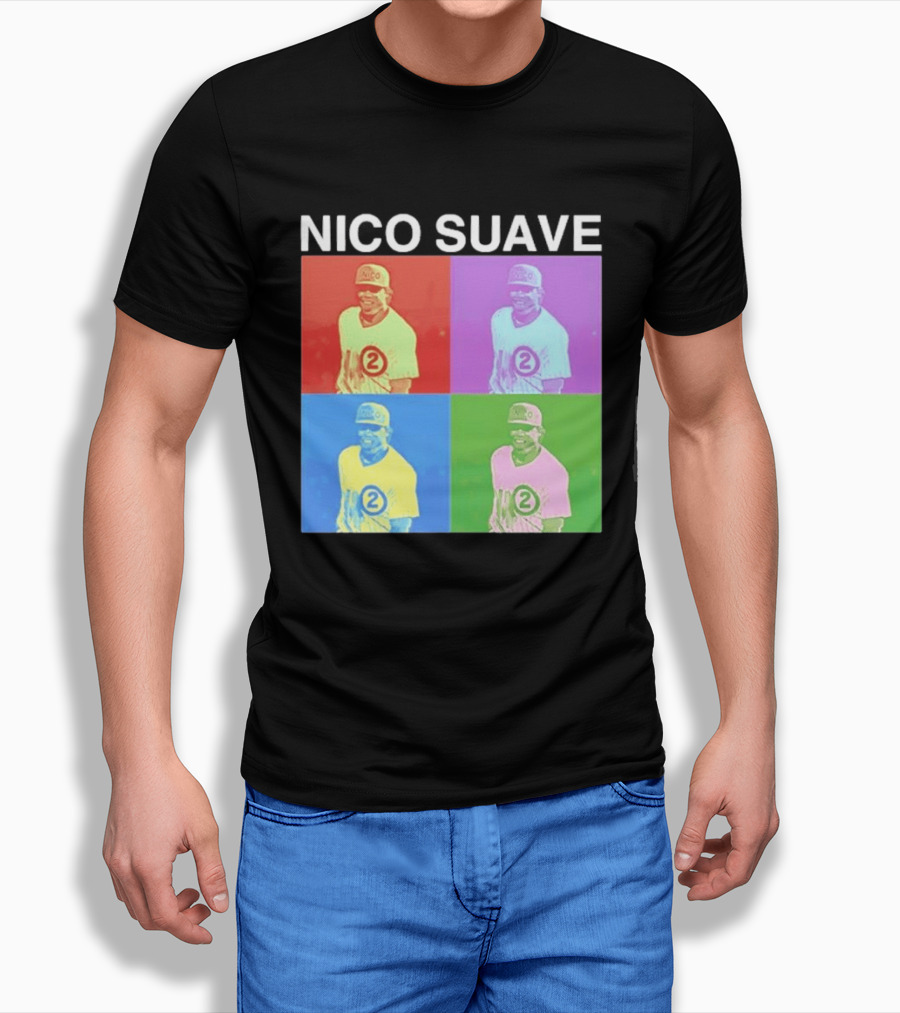 Nico Hoerner Nico Suave Chicago Cubs Player Number 2 Pop T-Shirt