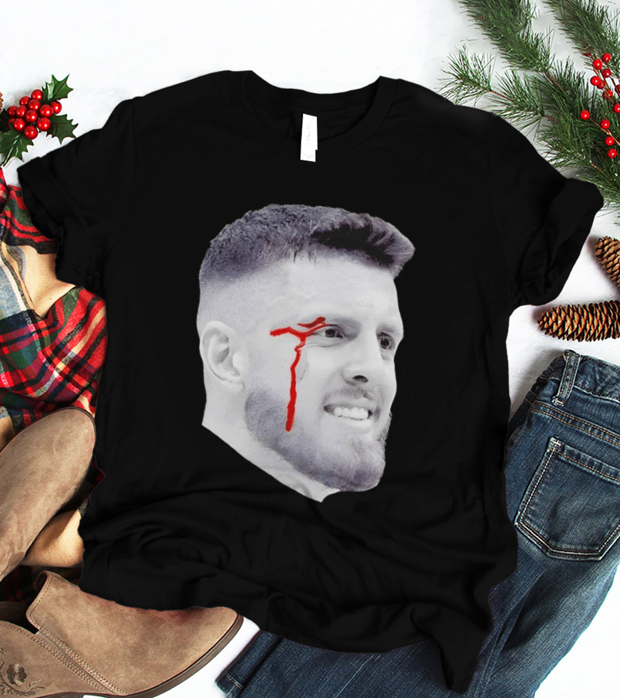 Isaiah Hartenstein IHart Bighead Bloody Face T-Shirt