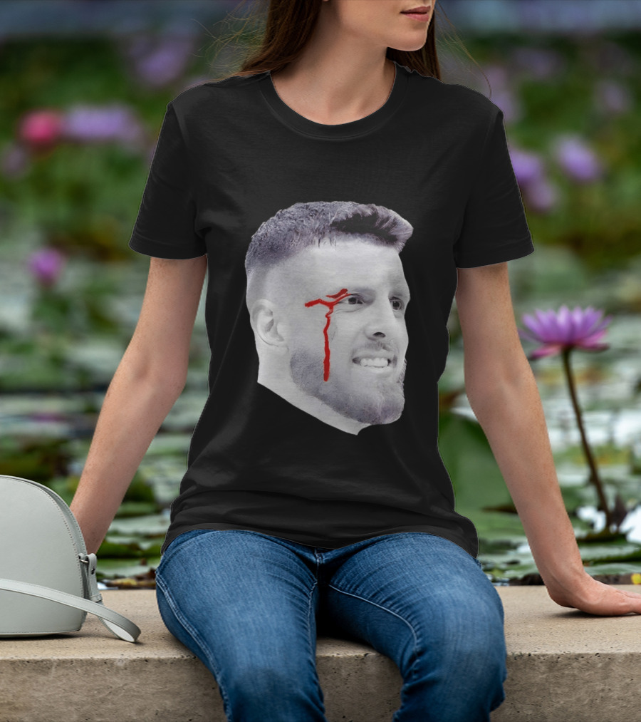 Isaiah Hartenstein IHart Bighead Bloody Face T-Shirt
