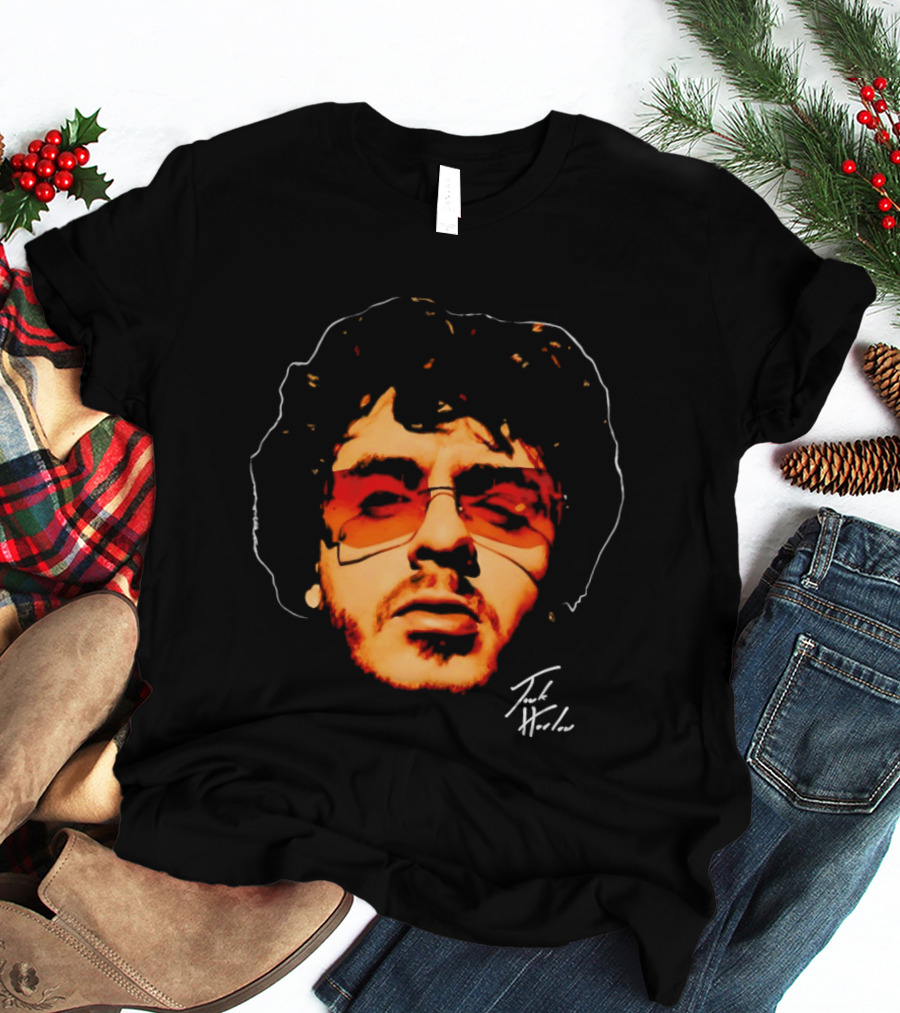 Jack Harlow Big Head Face Art With Signature T-Shirt