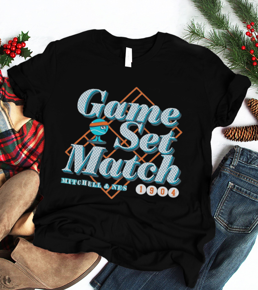 Game Set Match Mitchell & Nes 1904 T-Shirt
