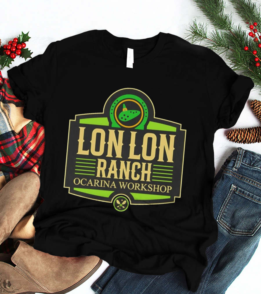 Lon Lon Ranch Ocarina Workshop Legend Of Zelda T-Shirt