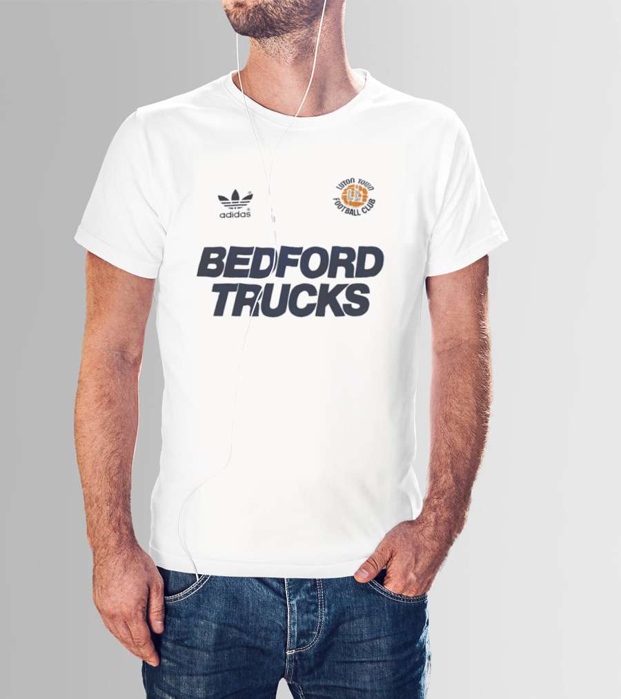 Adidas Bedford Trucks Luton Town Football Club T-Shirt