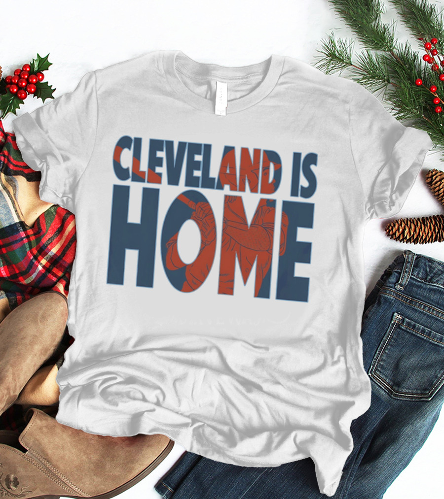 Cleveland Browns Cleveland Is Home Football Team Pride T-Shirt