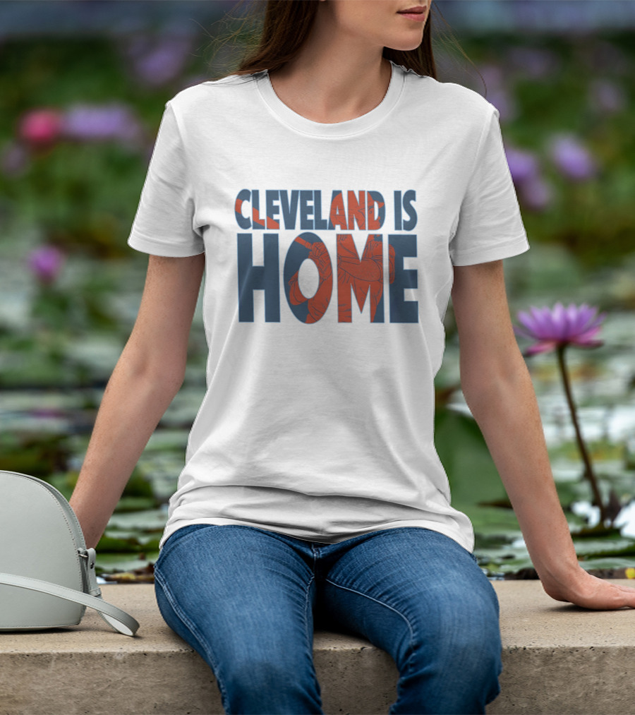 Cleveland Browns Cleveland Is Home Football Team Pride T-Shirt