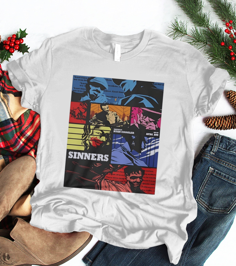 Sinners Ryan Coogler Cowboy Bebop Art By AFS BM T-Shirt