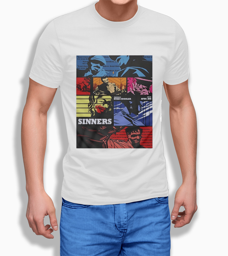 Sinners Ryan Coogler Cowboy Bebop Art By AFS BM T-Shirt