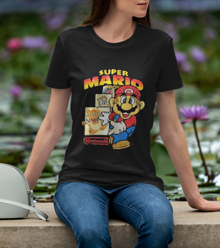 Super Mario Bowser Challenge Pixel Adventures T-Shirt