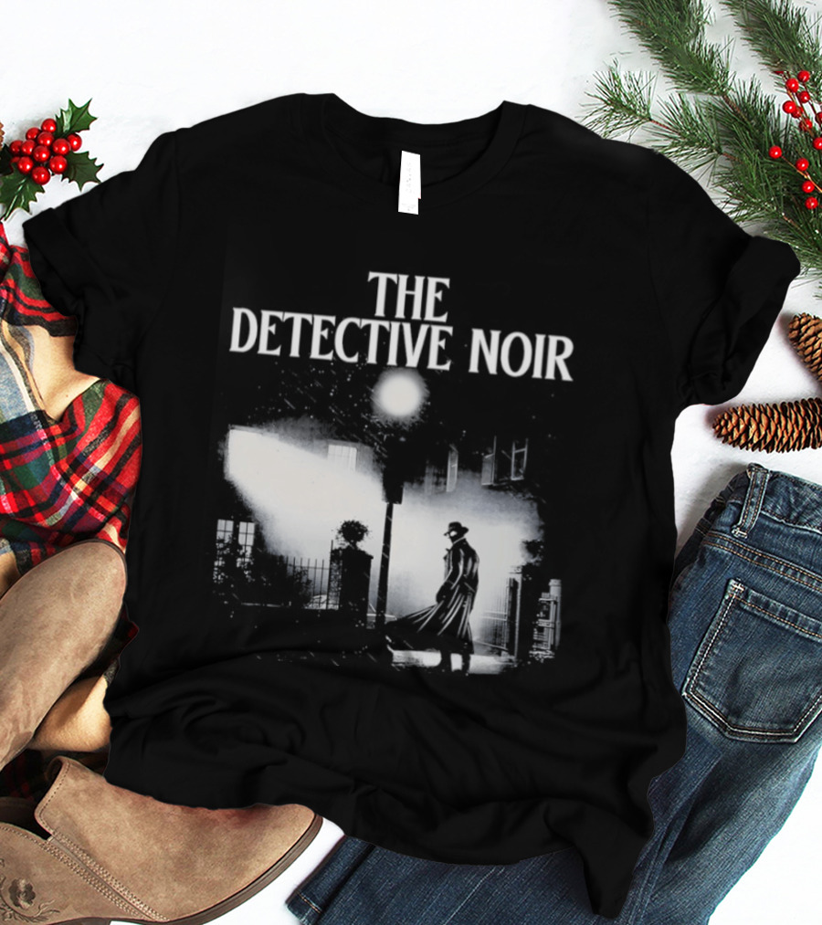 Spider Man Noir The Detective Noir Film Vintage Urban Scene T-Shirt