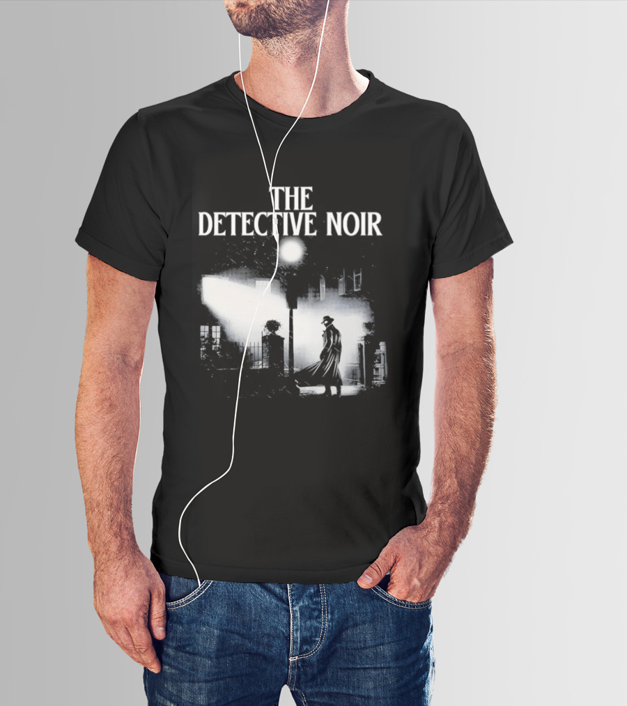 Spider Man Noir The Detective Noir Film Vintage Urban Scene T-Shirt