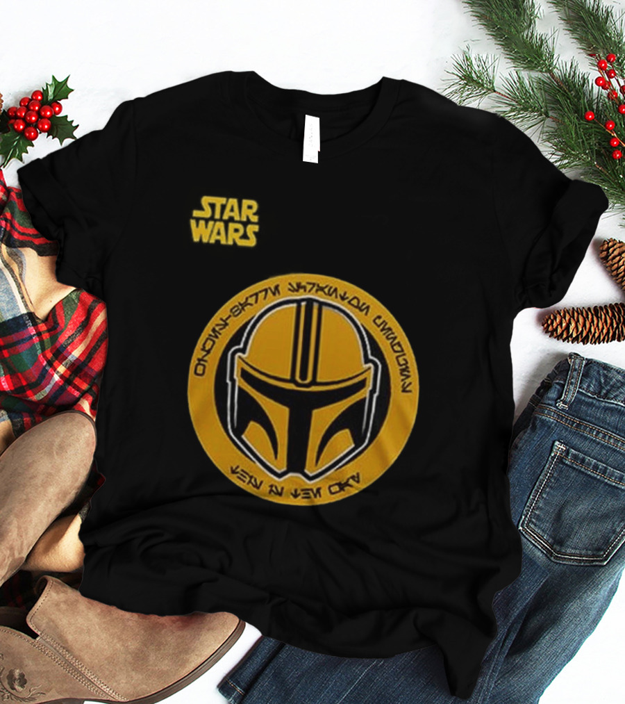 Star Wars Mandalorian Theme Wilkes Barre Scranton Penguins Game Night 2026 T-Shirt