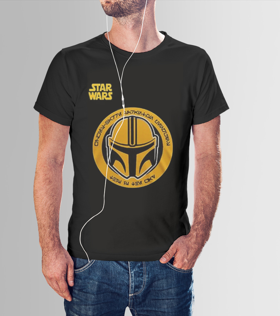 Star Wars Mandalorian Theme Wilkes Barre Scranton Penguins Game Night 2026 T-Shirt