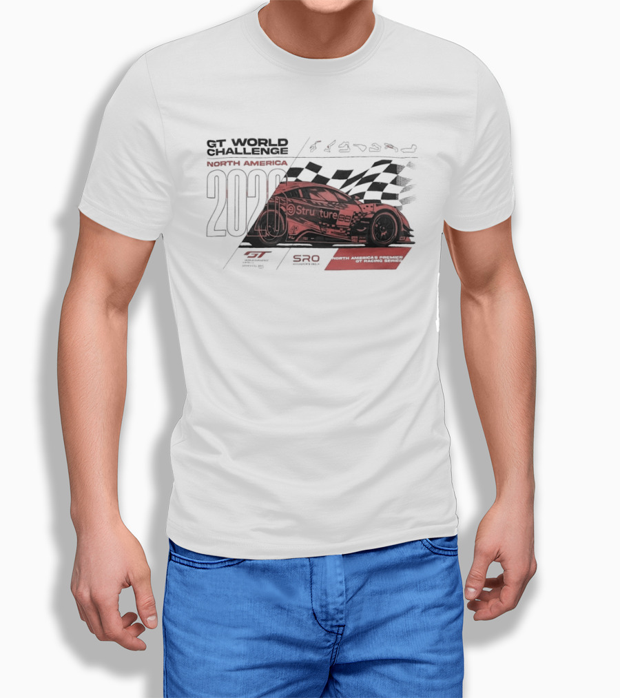 GT World Challenge North America 2026 Structure AMG 45 Racing Event T-Shirt
