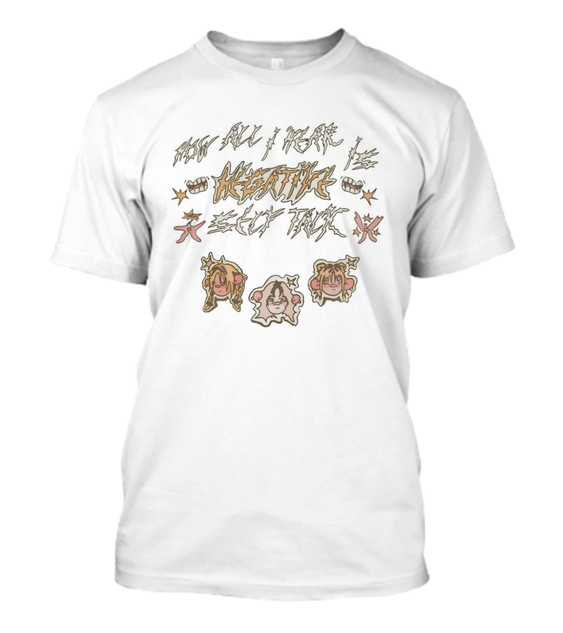 Hayley Williams Self Talk Stars And Characters T-Shirt