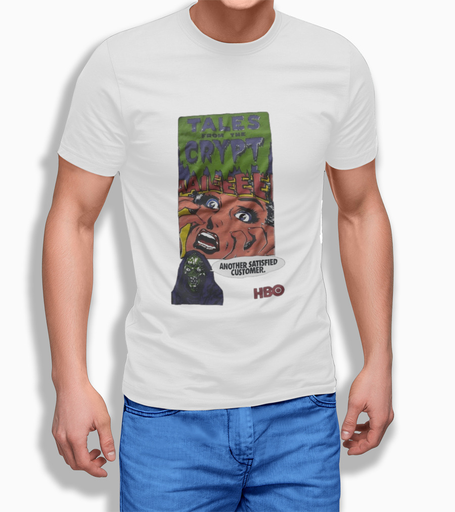 Tales From The Crypt Aaileee Another Satisfied Customer HBO T-Shirt