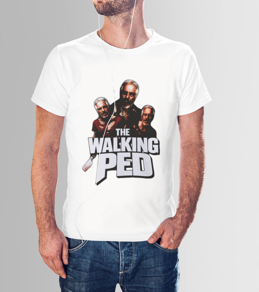 The Walking Ped Jeffrey Parody Horror T-Shirt