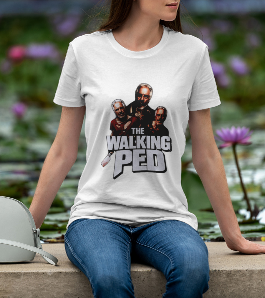 The Walking Ped Jeffrey Parody Horror T-Shirt