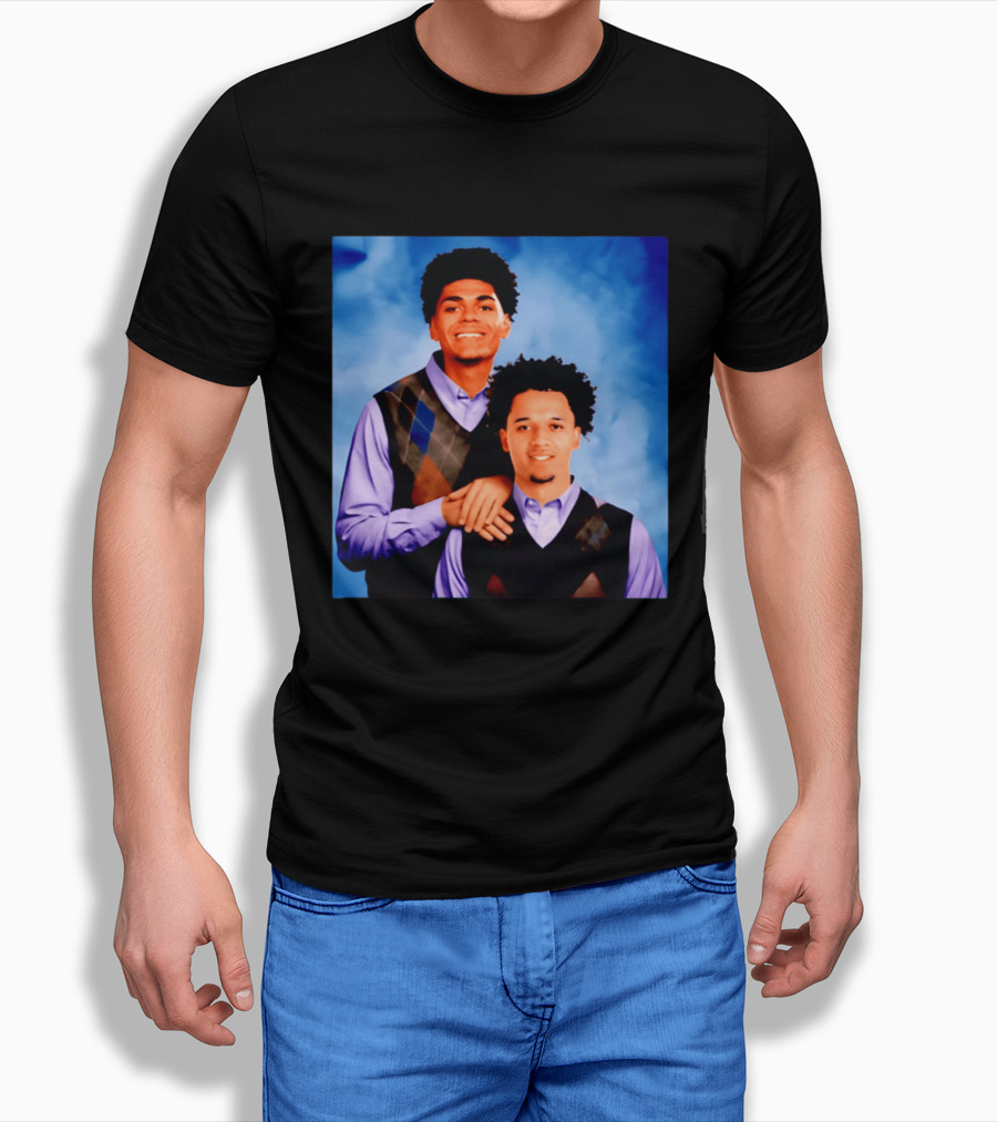 Arizona Wildcats Stars Koa Peat Brayden Burries Step Brother Argyle Vests T-Shirt