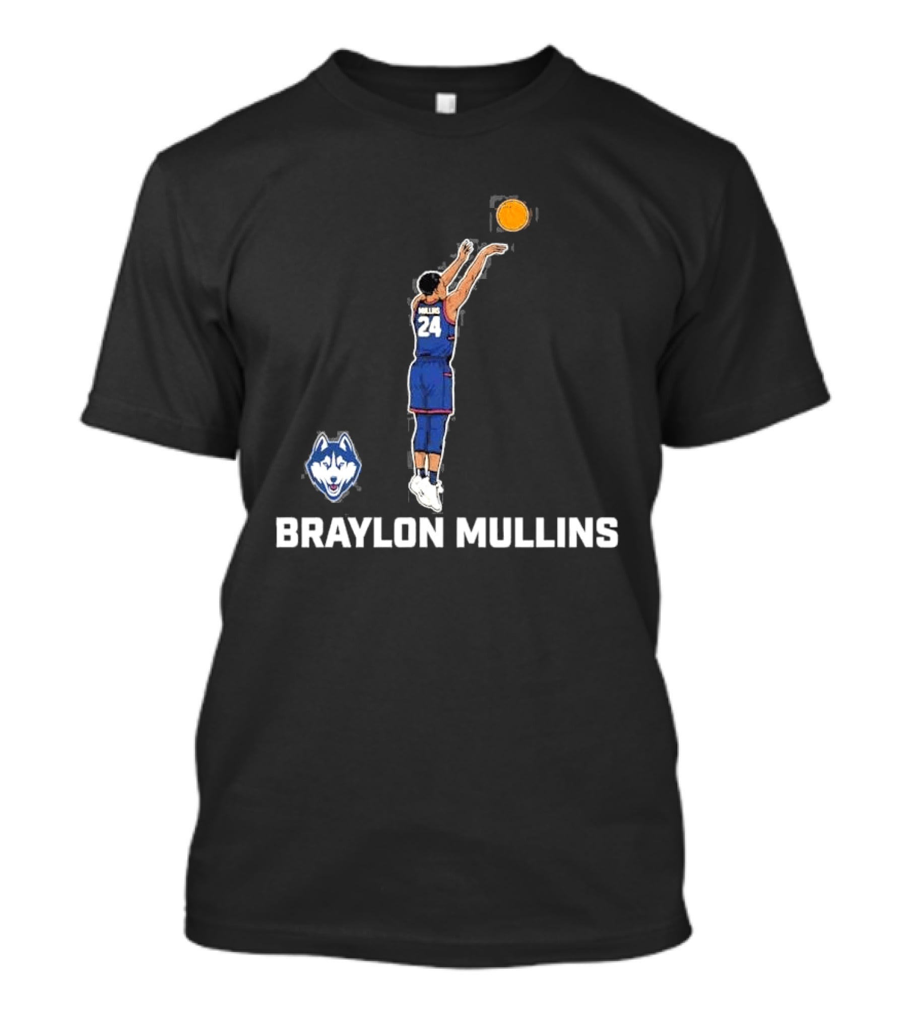 Braylon Mullins UConn Huskies 2026 Game Winner Vs Duke March Madness T-Shirt