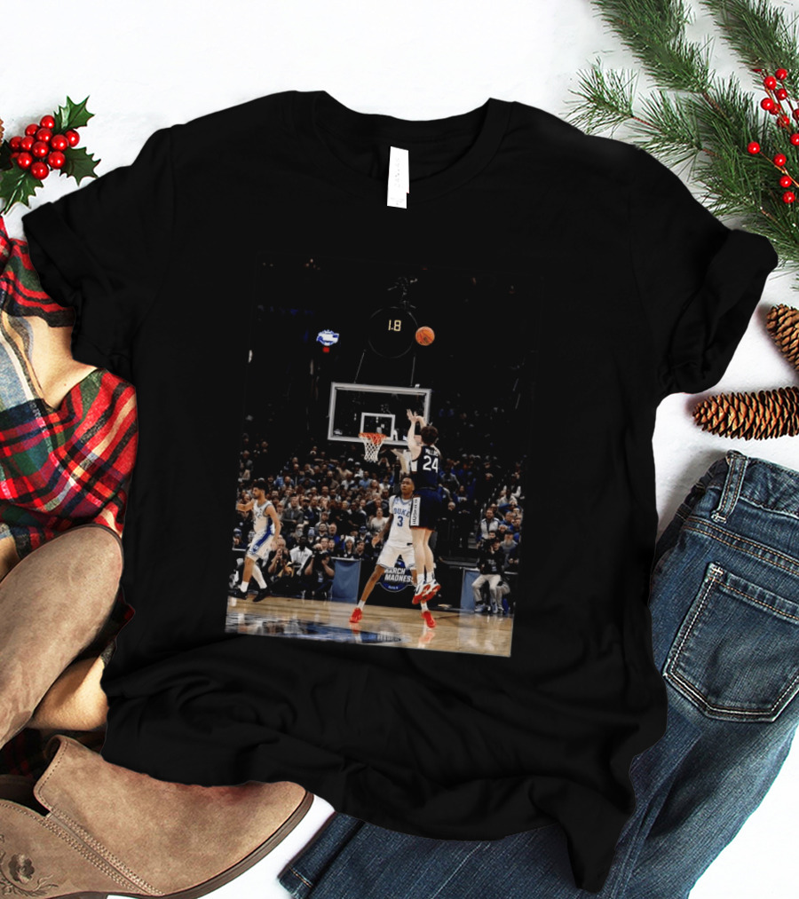 Braylon Mullins Last Second Victory Shot UConn Vs Duke NCAA March Madness 2026 T-Shirt