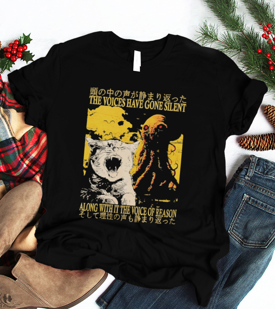 The Voices Have Gone Silent Cat T-Shirt