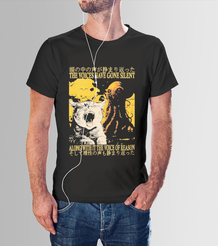 The Voices Have Gone Silent Cat T-Shirt
