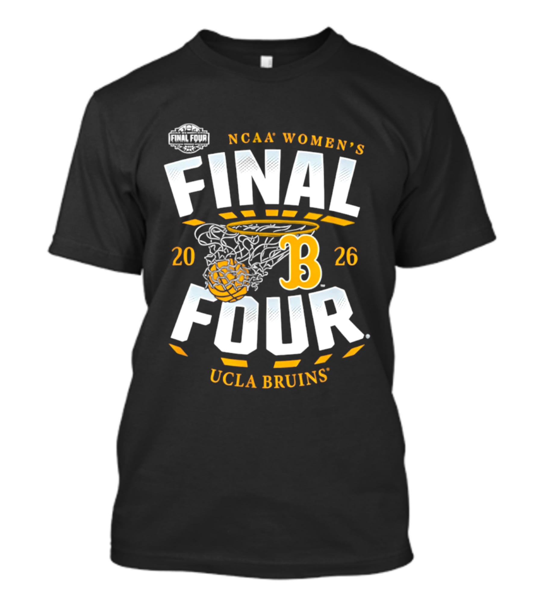 NCAA Women's Final Four 2026 UCLA Bruins T-Shirt