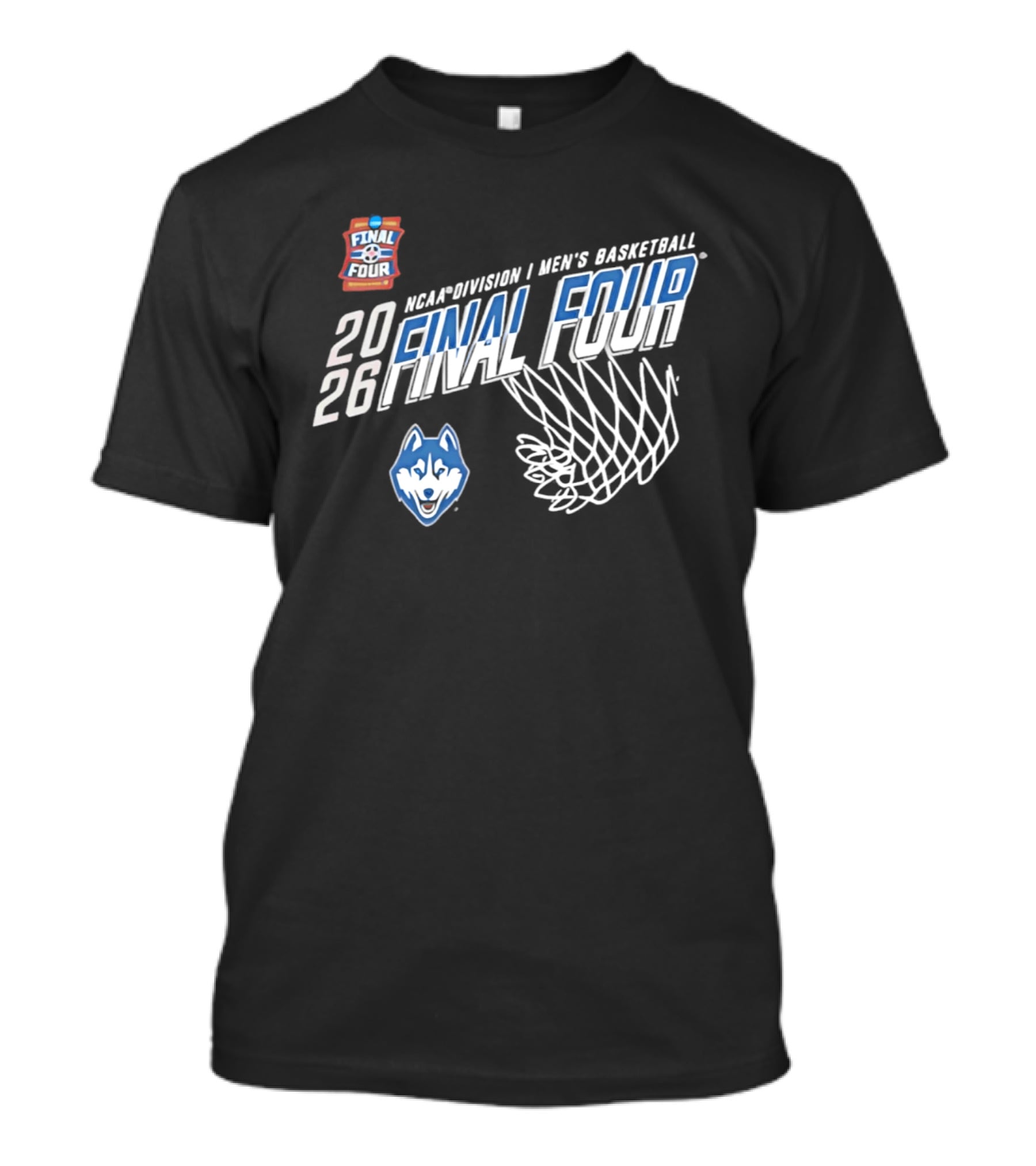 UConn Huskies 2026 NCAA Men's Basketball Final Four March Madness T-Shirt