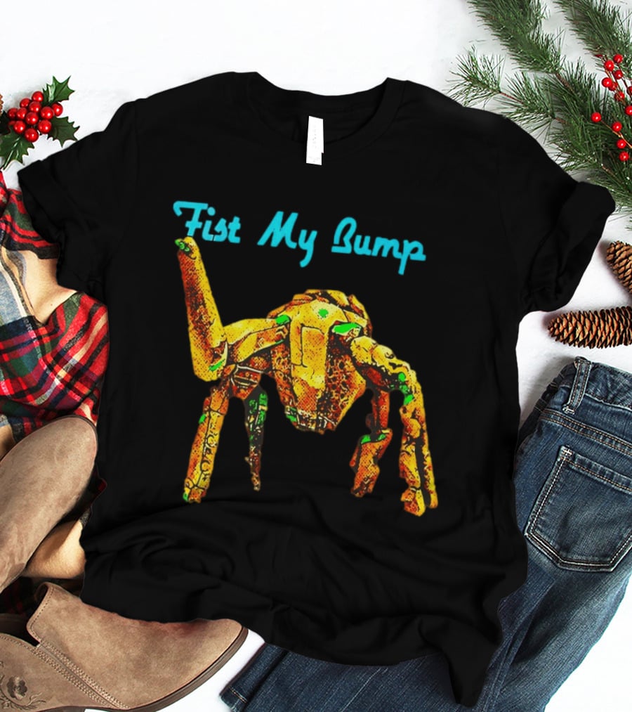 Rocky Project Hail Mary Fist My Bump Alien Robot T-Shirt