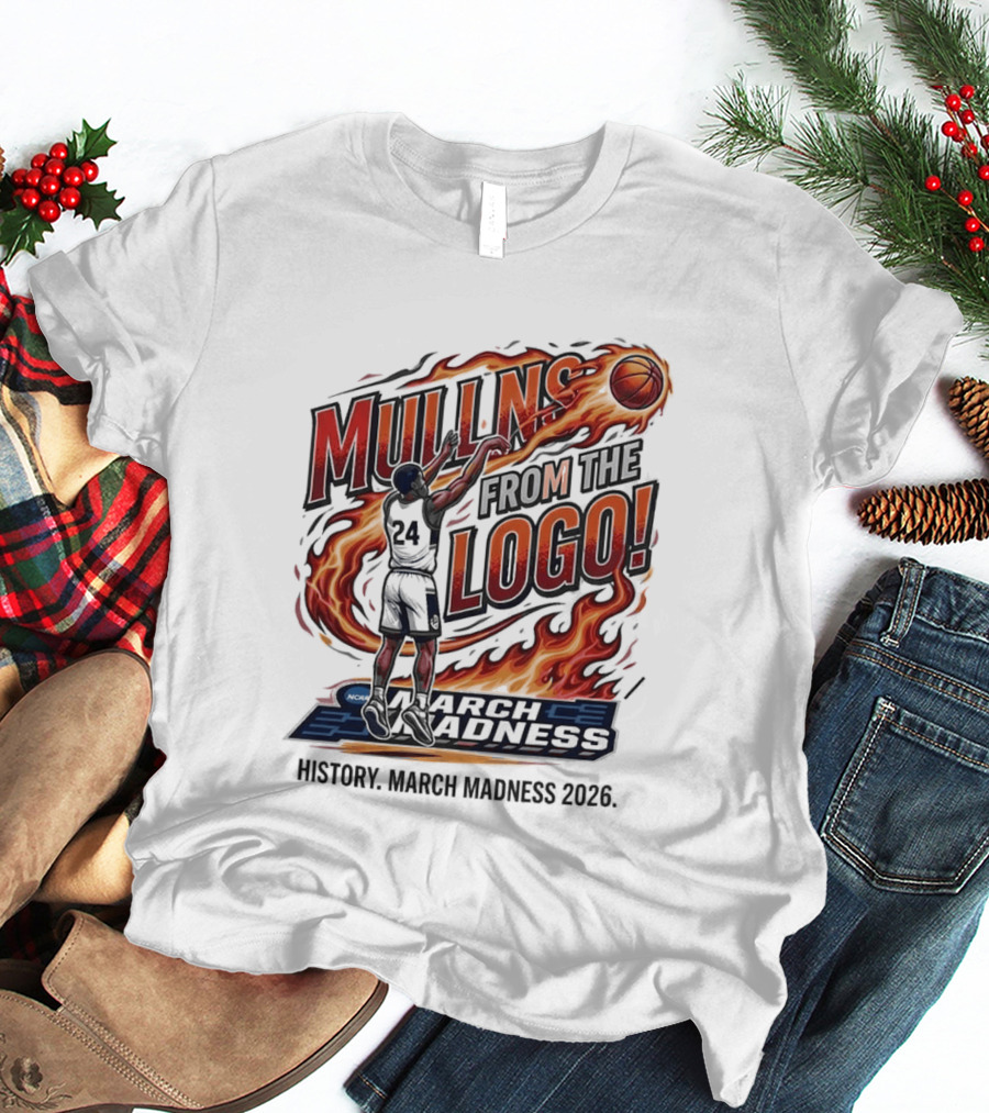 Mullins From The Logo March Madness 2020 History T-Shirt
