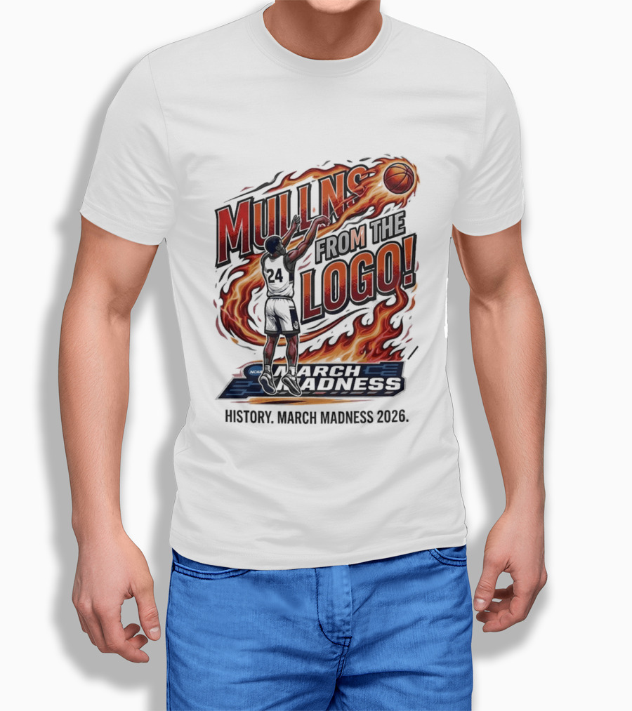 Mullins From The Logo March Madness 2020 History T-Shirt