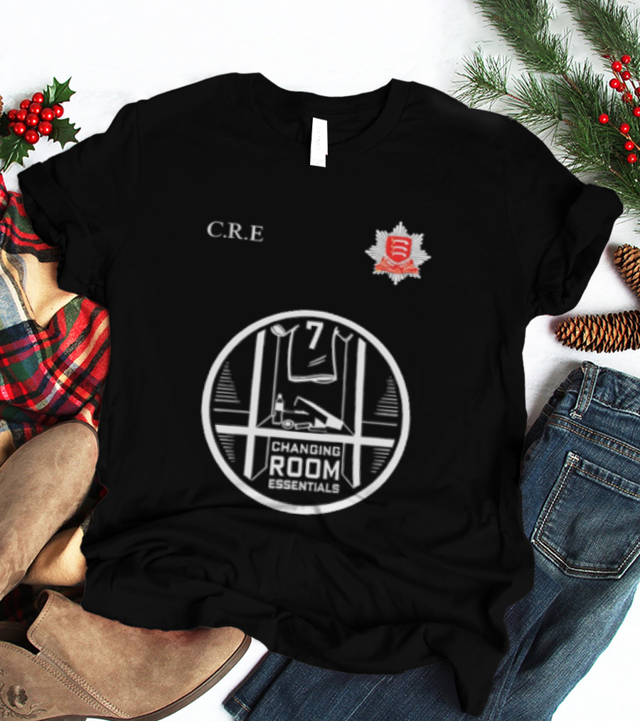 C.R.E Changing Room Essentials 7 Sports Locker Jersey T-Shirt